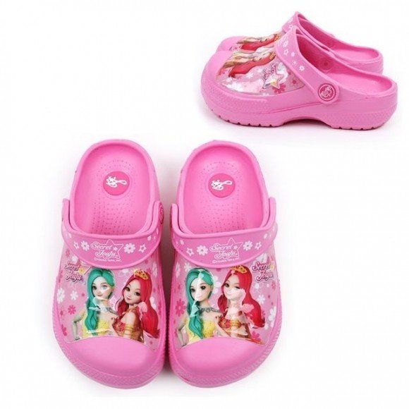 시크릿쥬쥬 플링쥬 EVA 샌들 캐릭터 아동 슬리퍼 비치