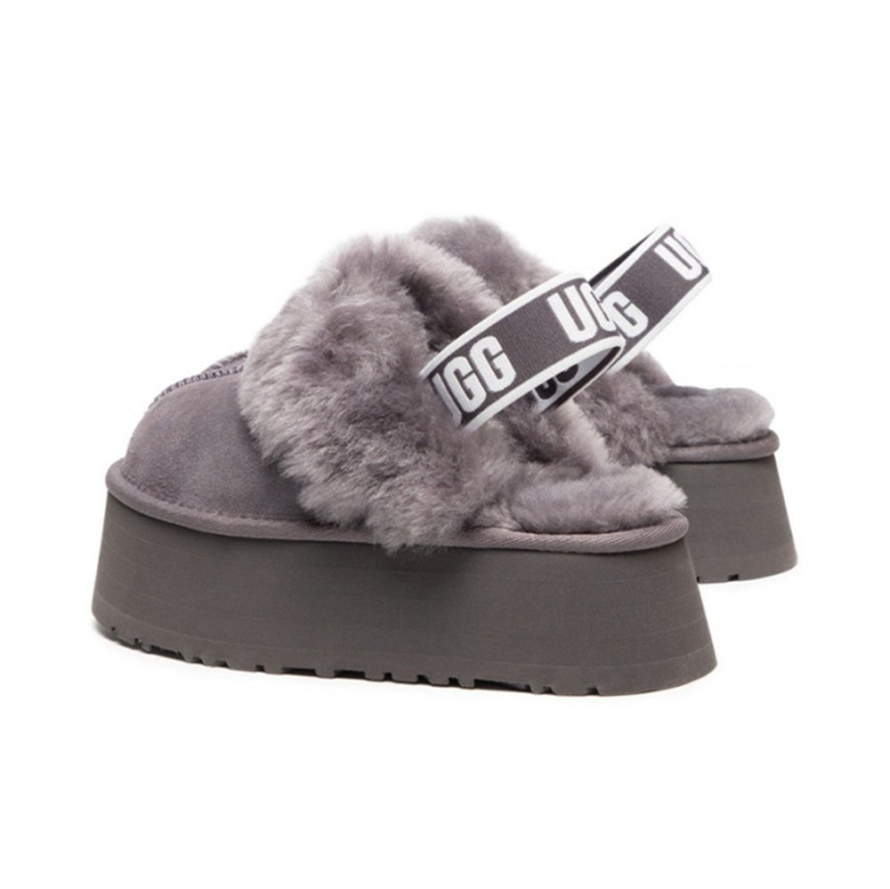 어그 UGG  털슬리퍼 펀케트 겨울 양털 실내화 체스트넛 1113474-NHT